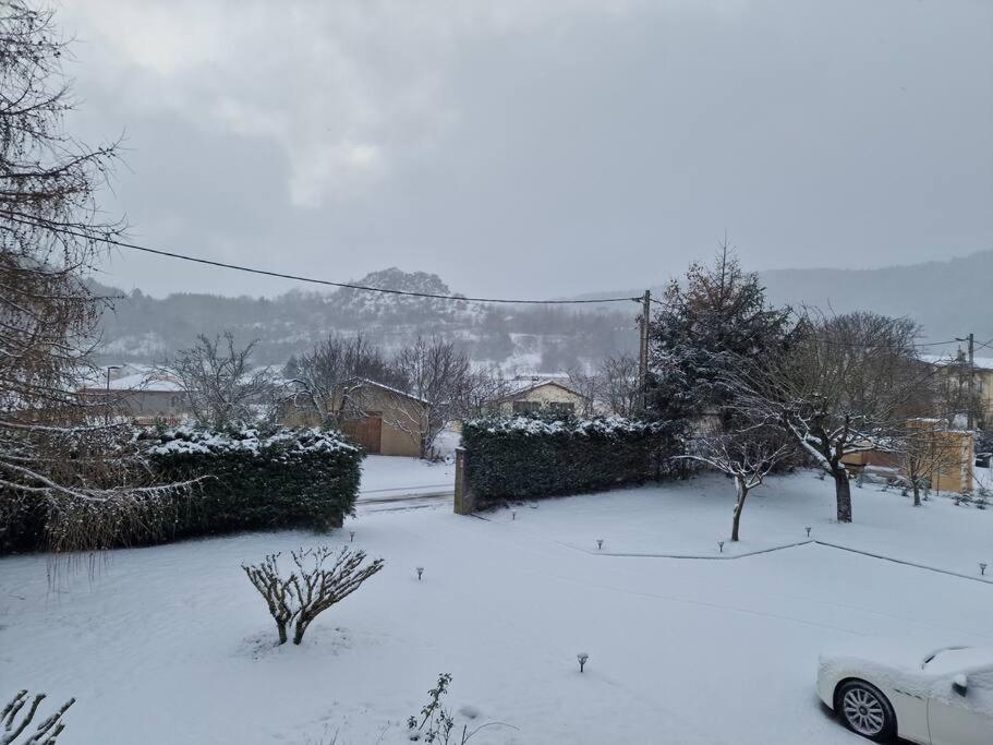 Gite L'Enclos O Rendez-Vous Roquefeuil-Pays De Sault- Avec Jardin Dış mekan fotoğraf